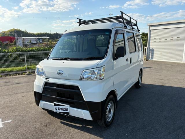 ハイゼットカーゴ  セパレート2シーターSAIII 4AT 衝突軽減ブレーキ 横滑り防止 アイドリングストップ ETC マニュアルエアコン 純正キー(10枚目)