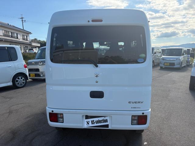 エブリイ PC 4AT 衝突軽減ブレーキ 横滑り防止 社外ナビ Bluetooth接続可 ラジオ AUX バックカメラ 前席パワーウィンドウ 純正キーレス(7枚目)