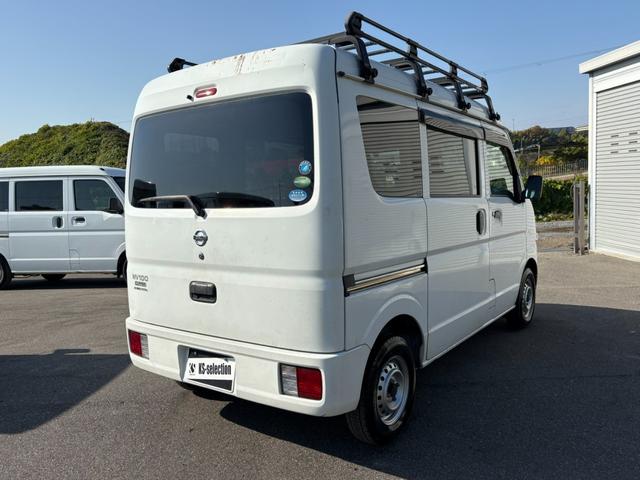 NV100クリッパーバン DX GLパッケージ 5AGS車 2nd発進 社外ナビ ワンセグ ラジオ ETC マニュアルエアコン 前席パワーウィンドウ キー(6枚目)