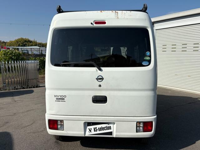 NV100クリッパーバン DX GLパッケージ 5AGS車 2nd発進 社外ナビ ワンセグ ラジオ ETC マニュアルエアコン 前席パワーウィンドウ キー(7枚目)