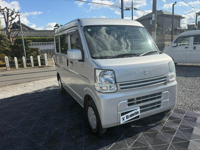 エブリイ ジョインターボ 4WD ターボ 4AT 衝突軽減ブレーキ 横滑り防止 社外ナビ Bluetooth接続 ラジオ バックカメラ ドライブレコーダー 電格ミラー パワーウィンドウ 純正キーレス(4枚目)