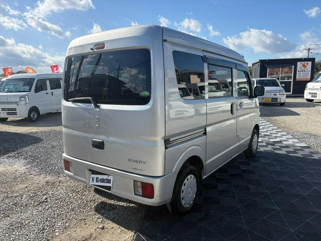 エブリイ ジョインターボ 4WD ターボ 4AT 衝突軽減ブレーキ 横滑り防止 社外ナビ Bluetooth接続 ラジオ バックカメラ ドライブレコーダー 電格ミラー パワーウィンドウ 純正キーレス(6枚目)