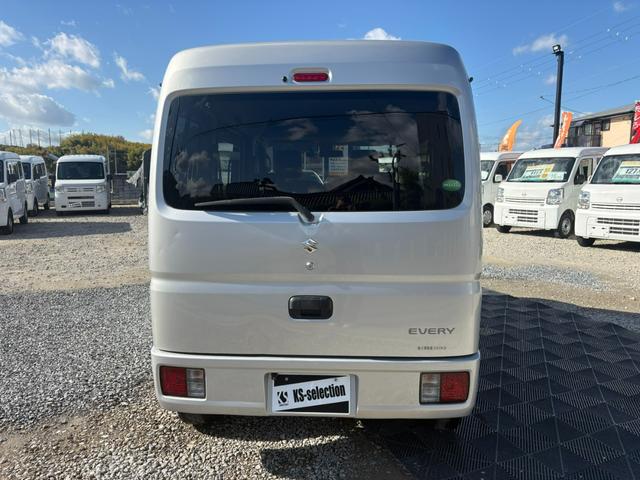 エブリイ ジョインターボ 4WD ターボ 4AT 衝突軽減ブレーキ 横滑り防止 社外ナビ Bluetooth接続 ラジオ バックカメラ ドライブレコーダー 電格ミラー パワーウィンドウ 純正キーレス(7枚目)