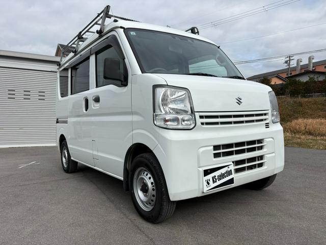 エブリイ ＰＣ　４ＡＴ　衝突軽減ブレーキ　横滑り防止　パーキングアシスト　社外ナビ　ラジオ　ＡＵＸ　マニュアルエアコン　前席パワーウィンドウ　純正キーレス（22枚目）