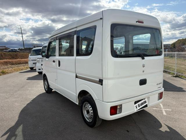 エブリイ ＰＡ　５ＡＧＳ車　２ｎｄ発進　社外ナビ　Ｂｌｕｅｔｏｏｔｈ接続　ラジオ　ＥＴＣ　ドライブレコーダー　マニュアルエアコン　キー（8枚目）