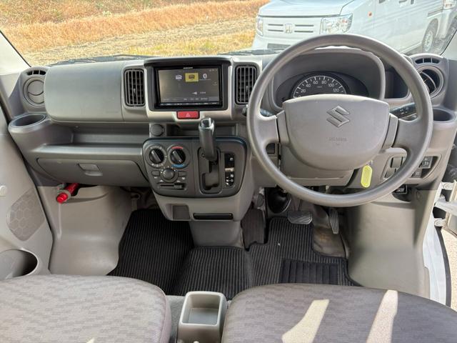 エブリイ ＰＡ　５ＡＧＳ車　２ｎｄ発進　社外ナビ　Ｂｌｕｅｔｏｏｔｈ接続　ラジオ　ＥＴＣ　ドライブレコーダー　マニュアルエアコン　キー（30枚目）
