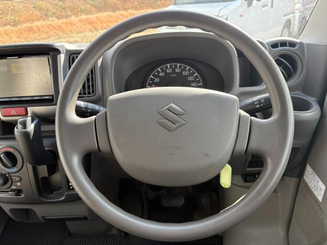 エブリイ ＰＡ　５ＡＧＳ車　２ｎｄ発進　社外ナビ　Ｂｌｕｅｔｏｏｔｈ接続　ラジオ　ＥＴＣ　ドライブレコーダー　マニュアルエアコン　キー（31枚目）