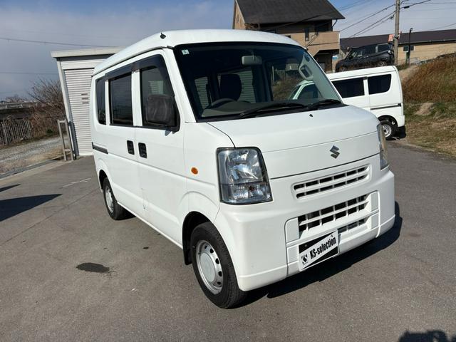 エブリイ ＰＣ　３ＡＴ　４ＷＤ　純正ラジオ　マニュアルエアコン　前席パワーウィンドウ　純正キーレス（4枚目）