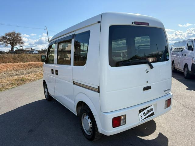 エブリイ ＰＣ　３ＡＴ　４ＷＤ　純正ラジオ　マニュアルエアコン　前席パワーウィンドウ　純正キーレス（8枚目）