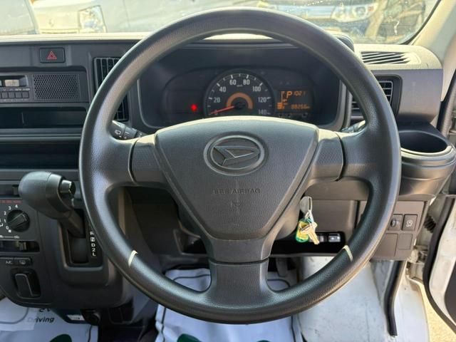ハイゼットカーゴ 　セパレート２シータＳＡＩＩＩ　４ＡＴ　衝突軽減ブレーキ　横滑り防止　アイドリングストップ　ＥＴＣ　純正ラジオ　マニュアルエアコン　キー（31枚目）