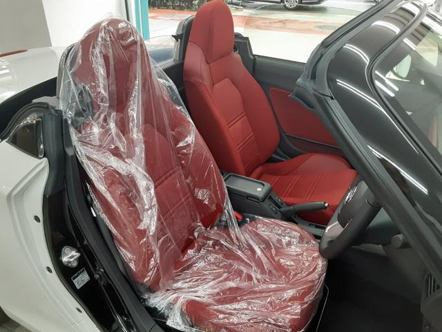 コペン セロ 届出済み未使用車 保証継承付 レッド内装インテリア オプション切削16インチアルミ リヤソナー 電動オープン シートヒーター LEDヘッドライト ステアリングスイッチ スマートキー(13枚目)