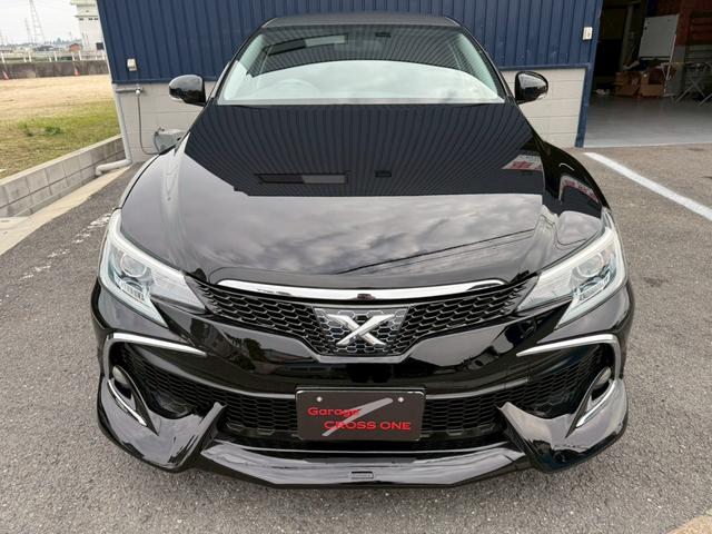 マークX 250G Fパッケージ★ハーフエアロフロント、サイド、リア★外品20インチホイール★ルーフラッピング★M,zスピードマフラー★オートエアコン★ETC★ブルートゥースオーディオ★ウインカーミラー★(58枚目)