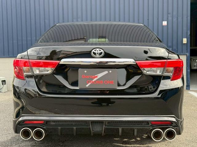 マークX 250G Fパッケージ★ハーフエアロフロント、サイド、リア★外品20インチホイール★ルーフラッピング★M,zスピードマフラー★オートエアコン★ETC★ブルートゥースオーディオ★ウインカーミラー★(63枚目)