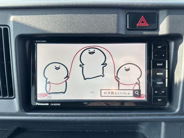 ハイゼットカーゴ DX ・社外ナビ・フルセグ・ETC・ドライブレコーダー前後・アイドリングストップ・キーレスキー・ヘッドライトレベライザー・ドアバイザー・フロアマット(9枚目)