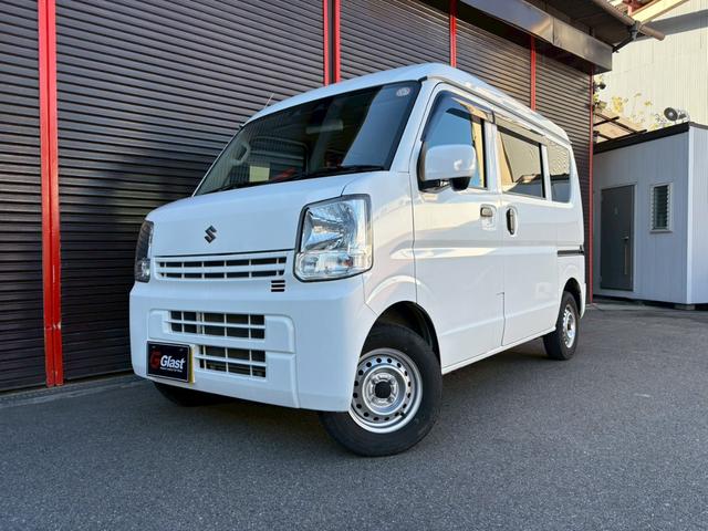 エブリイ PC BLUETOOTH Wエアバッグ 禁煙 キーレスエントリーシステム ETC付 前席パワーウインドウ 左右スライドドア エアバック オートエアコン パワーステアリング 衝突安全ボディ Aライト(6枚目)