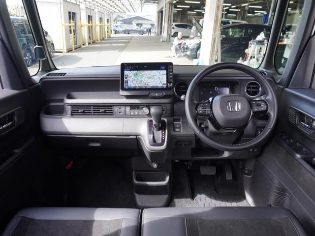 N-BOXカスタム ターボ デモカー 9インチナビ 全周囲カメラ ドラレコ ETC アダプティブクルーズコントロール 両側電動スライドドア シートヒーター Bluetooth フルセグ LEDヘッドライト パドルシフト 禁煙車(8枚目)