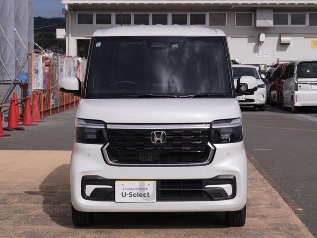 N-BOXカスタム ターボ デモカー 9インチナビ 全周囲カメラ ドラレコ ETC アダプティブクルーズコントロール 両側電動スライドドア シートヒーター Bluetooth フルセグ LEDヘッドライト パドルシフト 禁煙車(13枚目)