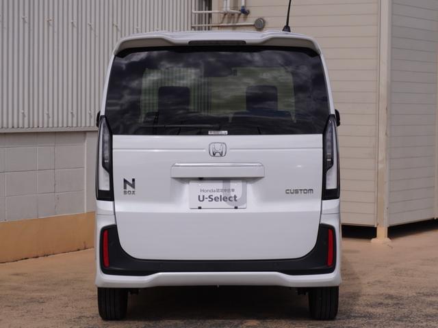 N-BOXカスタム ターボ デモカー 9インチナビ 全周囲カメラ ドラレコ ETC アダプティブクルーズコントロール 両側電動スライドドア シートヒーター Bluetooth フルセグ LEDヘッドライト パドルシフト 禁煙車(14枚目)