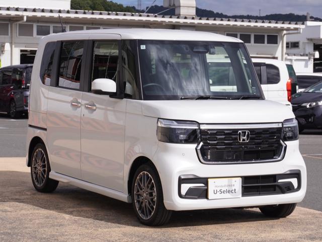 N-BOXカスタム ターボ デモカー 9インチナビ 全周囲カメラ ドラレコ ETC アダプティブクルーズコントロール 両側電動スライドドア シートヒーター Bluetooth フルセグ LEDヘッドライト パドルシフト 禁煙車(24枚目)