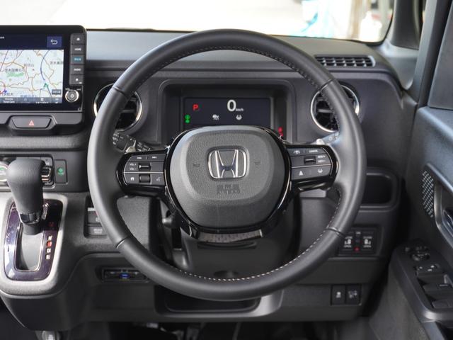 N-BOXカスタム ターボ デモカー 9インチナビ 全周囲カメラ ドラレコ ETC アダプティブクルーズコントロール 両側電動スライドドア シートヒーター Bluetooth フルセグ LEDヘッドライト パドルシフト 禁煙車(63枚目)
