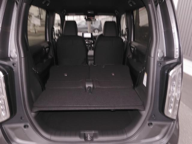 ◆リアシートを使用しない時はこの通り更に広々ラゲッジスペースの出来上がりです、たくさんの荷物が積み込み可能です！