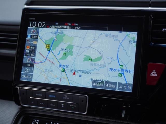 ステップワゴンスパーダ スパーダホンダセンシング　ワンオーナー　１０インチナビ　バックカメラ　ドラレコ　ＥＴＣ２．０　アダプティブクルーズコントロール　両側電動スライドドア　Ｂｌｕｅｔｏｏｔｈ　ＬＥＤヘッドライト　衝突被害軽減ブレーキ　禁煙車（3枚目）