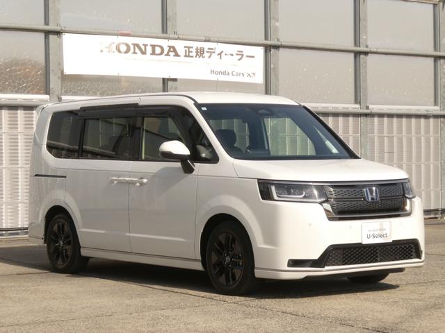 ステップワゴン ｅ：ＨＥＶスパーダ　ワンオーナー　１０インチナビ　バックカメラ　ドラレコ　ＥＴＣ　アダプティブクルーズコントロール　両側電動スライドドア　シートヒーター　Ｂｌｕｅｔｏｏｔｈ　ＬＥＤヘッドライト　衝突被害軽減ブレーキ（25枚目）