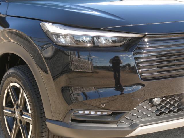 ヴェゼル ｅ：ＨＥＶＸ　デモカー　９インチナビ　バックカメラ　ドラレコ　ＥＴＣ　渋滞追従機能付アダプティブクルーズコントロール　Ｂｌｕｅｔｏｏｔｈ　ＵＳＢ入力端子　ＬＥＤヘッドライト　衝突被害軽減ブレーキ　フルセグ（30枚目）