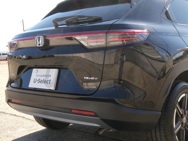 ヴェゼル ｅ：ＨＥＶＸ　デモカー　９インチナビ　バックカメラ　ドラレコ　ＥＴＣ　渋滞追従機能付アダプティブクルーズコントロール　Ｂｌｕｅｔｏｏｔｈ　ＵＳＢ入力端子　ＬＥＤヘッドライト　衝突被害軽減ブレーキ　フルセグ（36枚目）