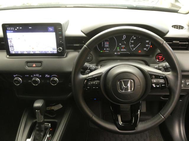 ヴェゼル ｅ：ＨＥＶＸ　デモカー　９インチナビ　バックカメラ　ドラレコ　ＥＴＣ　渋滞追従機能付アダプティブクルーズコントロール　Ｂｌｕｅｔｏｏｔｈ　ＵＳＢ入力端子　ＬＥＤヘッドライト　衝突被害軽減ブレーキ　フルセグ（37枚目）