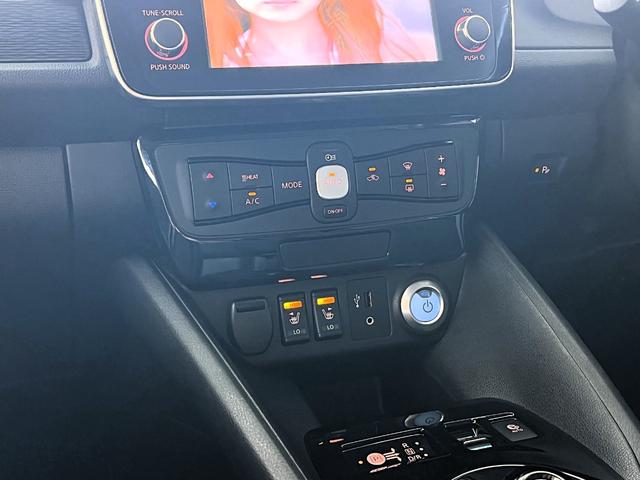 リーフ Ｘ　／ワンオーナー車／１２セグ／エマブレ／ＬＤＷ／ＤＡ／ＬＥＤヘッド／１７ＡＷ／ＣａｒＰｌａｙ／フルセグ／３６０°カメラ／プロパイロットＰ／デジタルインナーミラー／ドラレコ／ＥＴＣ／禁煙車（65枚目）