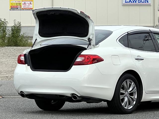 フーガ ３７０ＧＴ　／ＡＦＳ／クリスタルブルーバイキセノン／フォグ／１８ＡＷ／ナビ／フルセグ／ＢＴ／サイド＆バックモニター／ドラレコ／ＥＴＣ／プラズマクラスター／車検受渡（43枚目）