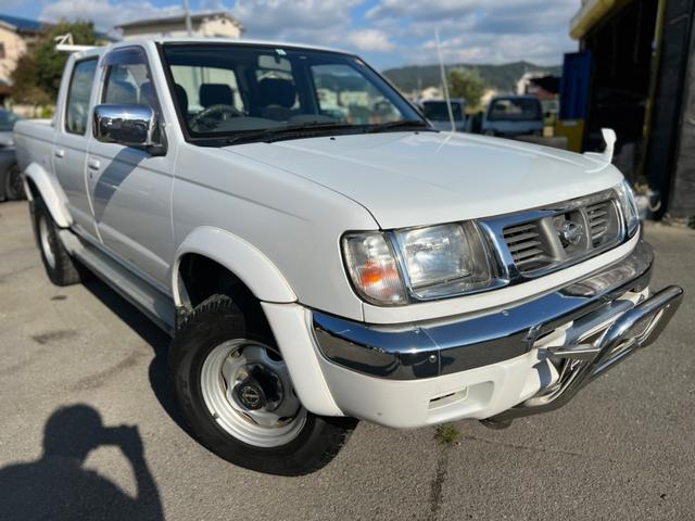 日産 ダットサンピックアップ ダブルキャブ ａｘ 都内モノ 車屋ワンオーナー車 新車時保証書 全年自社点検整備 記録簿 修復歴なし スタッドレス４本セット 114 8万円 平成14年 02年 奈良県 中古車 価格 Com
