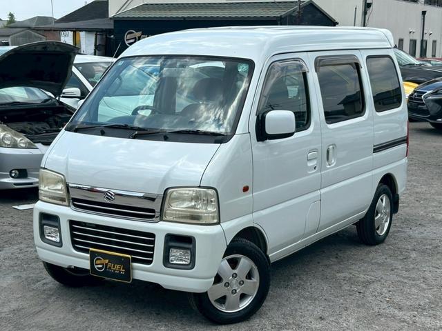 エブリイワゴン ジョイポップターボ　ハイルーフ　ワンオーナー　ＥＴＣ　ナビ　キーレス　インタークーラーターボ　ＡＢＳ　取説・保証書・スペアキー　修復歴なし（3枚目）