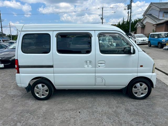 エブリイワゴン ジョイポップターボ　ハイルーフ　ワンオーナー　ＥＴＣ　ナビ　キーレス　インタークーラーターボ　ＡＢＳ　取説・保証書・スペアキー　修復歴なし（5枚目）