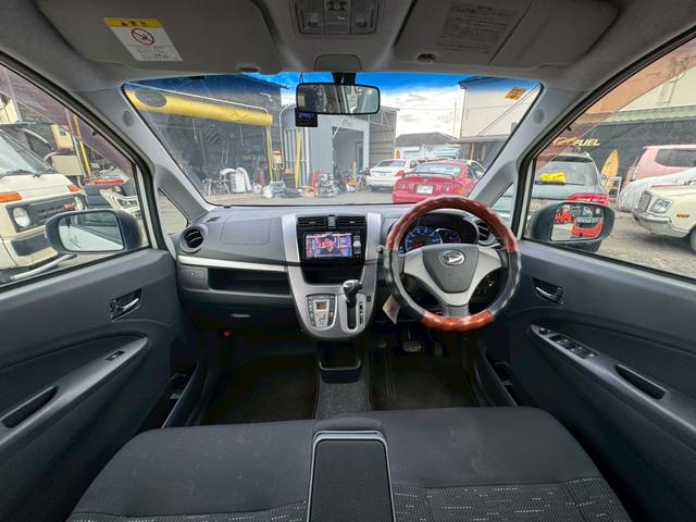 ムーヴ カスタム　Ｘ　ＶＳスマートセレクションＳＡ　ＥＴＣ　ナビ　ＴＶ　前後ドラレコ　スマートキー　運転支援機能　純正アルミホイール　取説・保証書・記録簿・スペアキー　修復歴なし（26枚目）