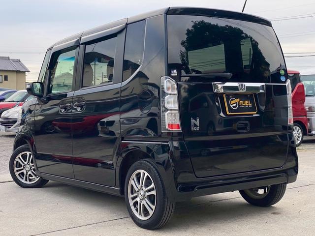 N-BOX G ターボSSパッケージ ワンオーナー ETC ナビ フルセグTV バックカメラ Bluetooth対応 スマートキー×2 両側電動パワースライドドア CBTA 純正14アルミホイール 取説・保証書・記録簿(2枚目)