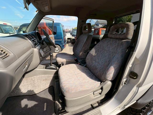 ジムニー XC 4WD 3型 ターボ オートマ リフトアップ ナビ TV Bluetooth対応 ETC リビルトエンジン載せ替え済み 足回り/タニグチSOLVE6606X-F ASSURAレーダー タイヤTOYO TRANPATH M/T深溝 キー×3本(20枚目)