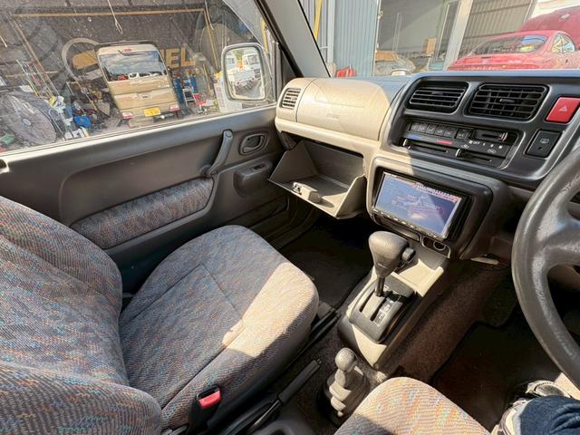ジムニー XC 4WD 3型 ターボ オートマ リフトアップ ナビ TV Bluetooth対応 ETC リビルトエンジン載せ替え済み 足回り/タニグチSOLVE6606X-F ASSURAレーダー タイヤTOYO TRANPATH M/T深溝 キー×3本(32枚目)