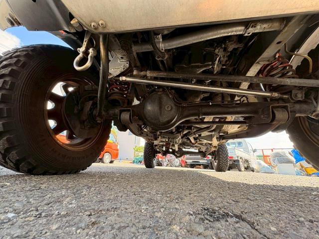 ジムニー XC 4WD 3型 ターボ オートマ リフトアップ ナビ TV Bluetooth対応 ETC リビルトエンジン載せ替え済み 足回り/タニグチSOLVE6606X-F ASSURAレーダー タイヤTOYO TRANPATH M/T深溝 キー×3本(44枚目)