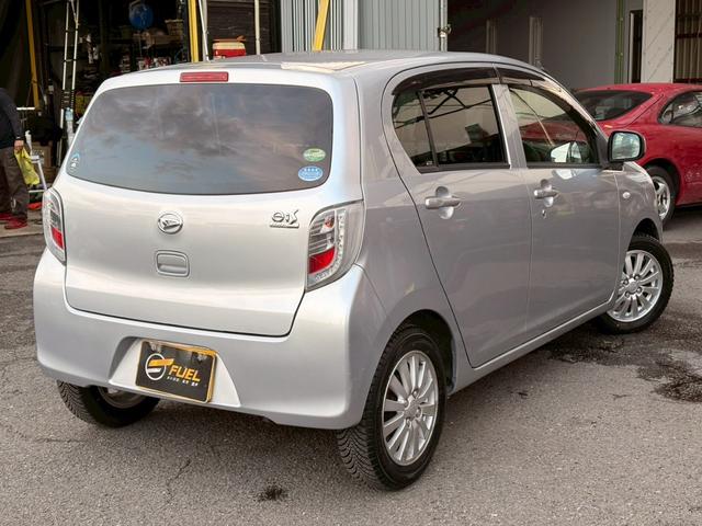 ミライース Ｘ　リミテッドＳＡ　実走行３８２００キロ　２０１６年式／後期　ＥＴＣ　前後ドラレコ　キーレス　純正アルミホイール　エアコン　パワステ　スペアキー有り　ＤＵＮＬＯＰオールシーズンタイヤ着用／４本２０２２年４０週製造・深溝残り　取説・保証書・記録簿　修復歴なし（4枚目）