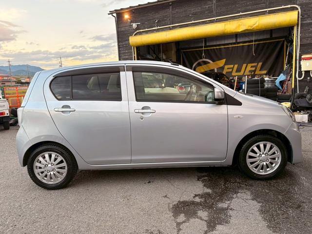 ミライース Ｘ　リミテッドＳＡ　実走行３８２００キロ　２０１６年式／後期　ＥＴＣ　前後ドラレコ　キーレス　純正アルミホイール　エアコン　パワステ　スペアキー有り　ＤＵＮＬＯＰオールシーズンタイヤ着用／４本２０２２年４０週製造・深溝残り　取説・保証書・記録簿　修復歴なし（5枚目）