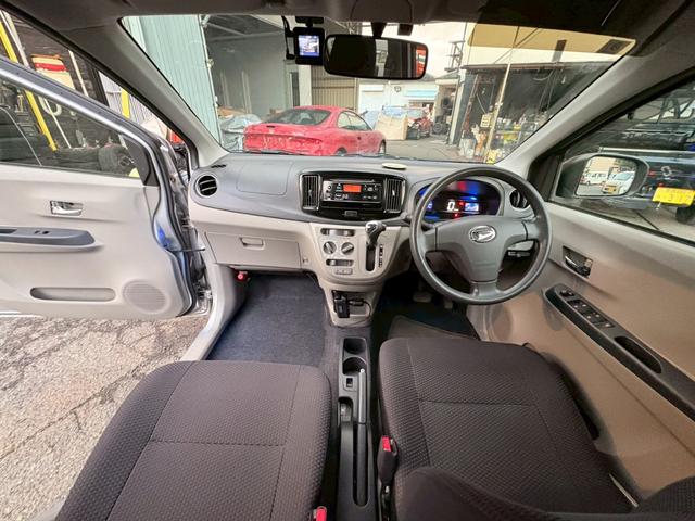 ミライース Ｘ　リミテッドＳＡ　実走行３８２００キロ　２０１６年式／後期　ＥＴＣ　前後ドラレコ　キーレス　純正アルミホイール　エアコン　パワステ　スペアキー有り　ＤＵＮＬＯＰオールシーズンタイヤ着用／４本２０２２年４０週製造・深溝残り　取説・保証書・記録簿　修復歴なし（28枚目）