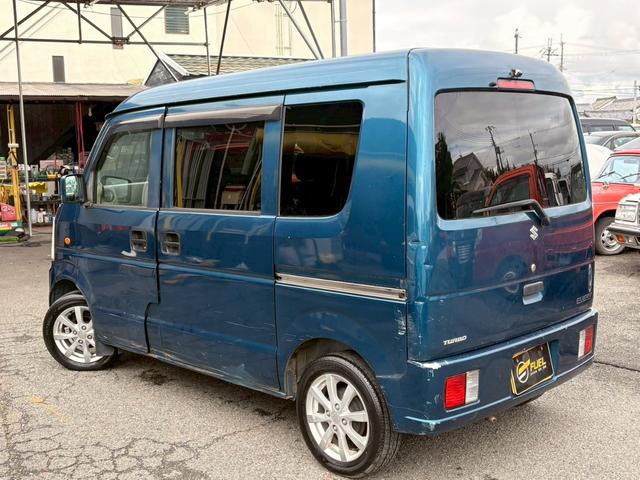 エブリイ ジョインターボ ハイルーフ インタークーラーターボ ハイルーフ 4速AT エアコン パワステ ナビ TV バックカメラ リビルトエンジン載替済 オートマミッションOH済 法定車検整備付 バッテリー新品 AC PS 両側スライドドア 定員2名 修復歴なし(2枚目)