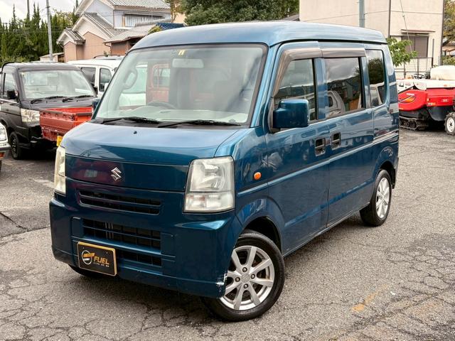 エブリイ ジョインターボ ハイルーフ インタークーラーターボ ハイルーフ 4速AT エアコン パワステ ナビ TV バックカメラ リビルトエンジン載替済 オートマミッションOH済 法定車検整備付 バッテリー新品 AC PS 両側スライドドア 定員2名 修復歴なし(3枚目)