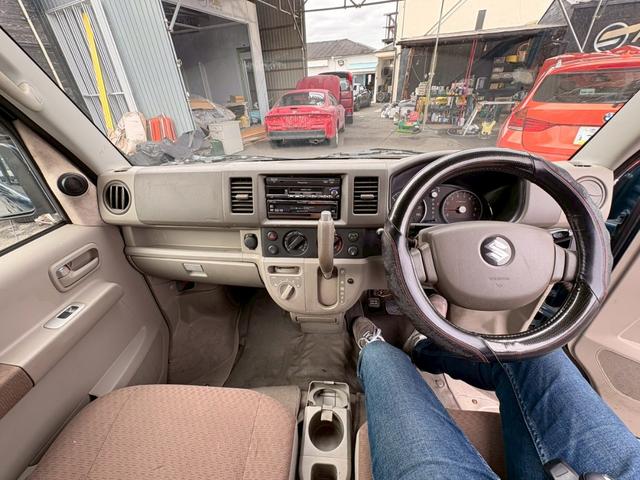 エブリイ ジョインターボ ハイルーフ インタークーラーターボ ハイルーフ 4速AT エアコン パワステ ナビ TV バックカメラ リビルトエンジン載替済 オートマミッションOH済 法定車検整備付 バッテリー新品 AC PS 両側スライドドア 定員2名 修復歴なし(25枚目)