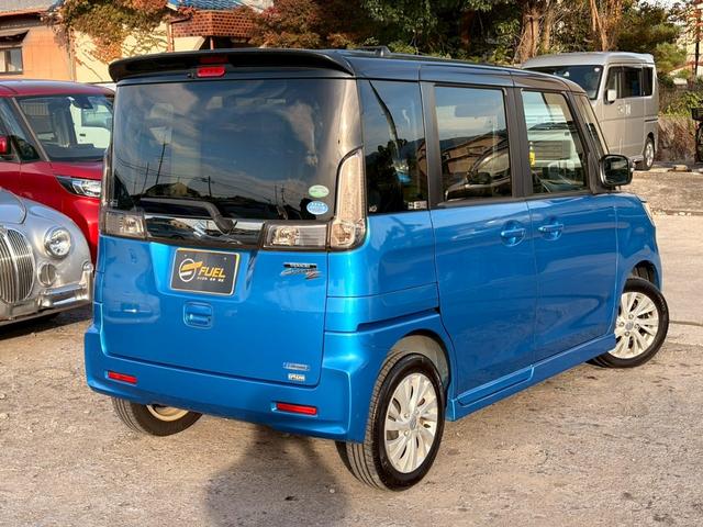 スペーシアカスタムＺ ベースグレード　ＥＴＣ　ナビ　ＴＶ　Ｂｌｕｅｔｏｏｔｈ対応　スマートキー　純正アルミホイール　電動スライドドア　記録簿付（4枚目）