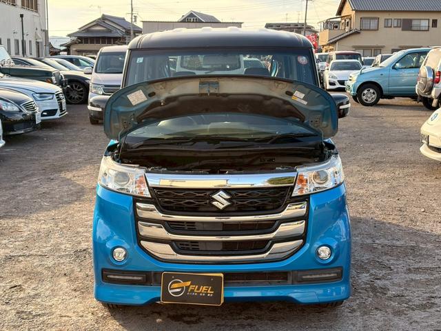 スペーシアカスタムＺ ベースグレード　ＥＴＣ　ナビ　ＴＶ　Ｂｌｕｅｔｏｏｔｈ対応　スマートキー　純正アルミホイール　電動スライドドア　記録簿付（8枚目）