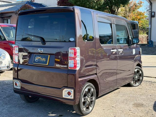 ウェイク Gターボ レジャーエディションSAII ETC ナビ フルセグTV バックカメラ Bluetooth対応 スマートキー 両側電動スライド 純正アルミホイール 記録簿付(4枚目)