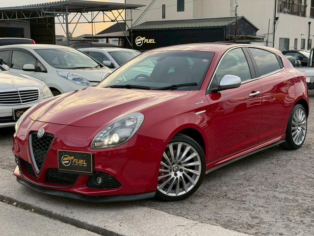 ジュリエッタ スポルティーバ　ＥＴＣ　ナビ　フルセグＴＶ　バックカメラ　Ｂｌｕｅｔｏｏｔｈ対応　キーレス　純正アルミホイール　記録簿付（3枚目）